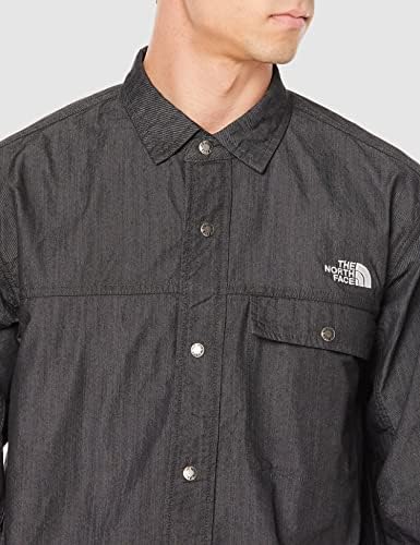 Amazon.co.jp: [ザ・ノース・フェイス] L/S Nylon Denim Nuptse